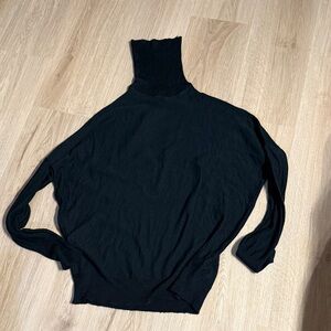 Black Turtleneck Sweater